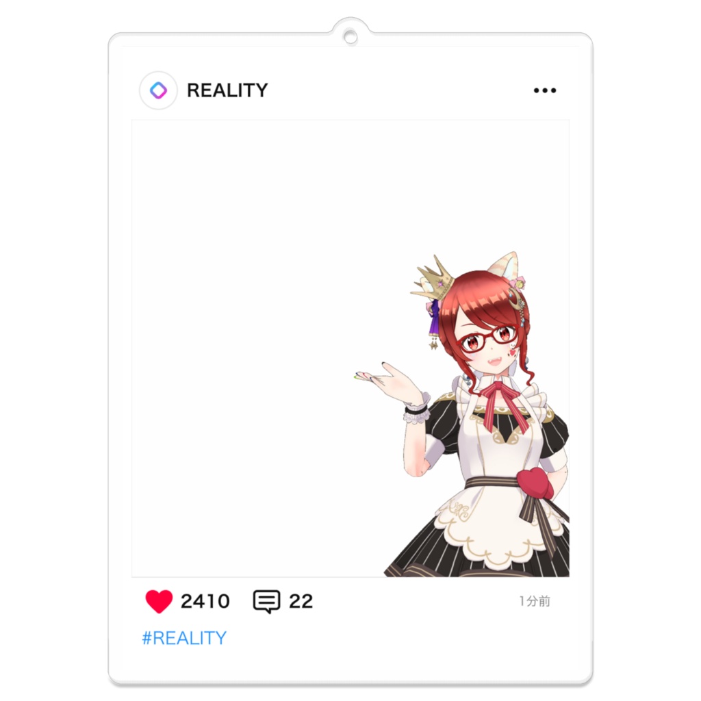 【めめ丸 2月誕生記念】02月記念日-フィード風アクキーG1053