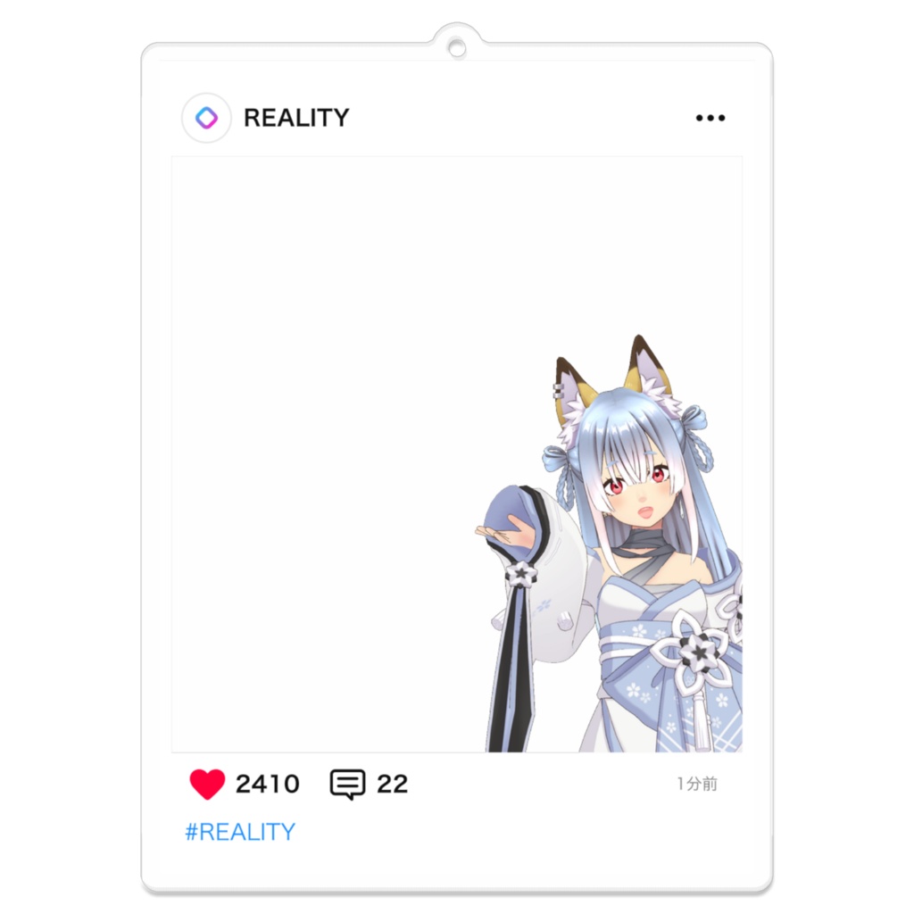 【狐のママ】02月記念日-フィード風アクキーG1059