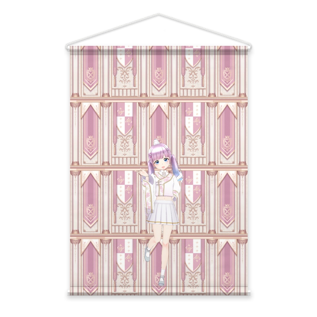 【ましろ‎】02月記念日-タペストリー-G1074