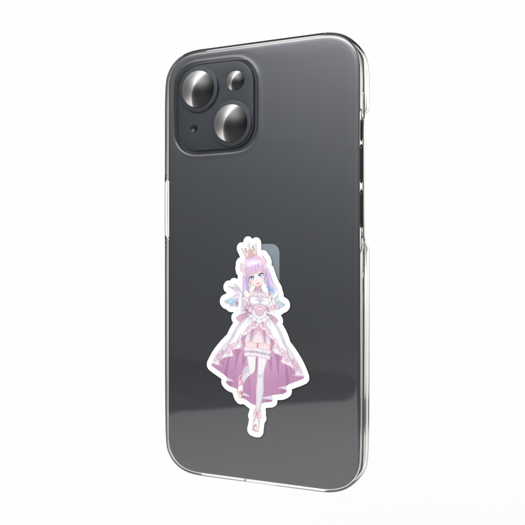 【ももころん】02月記念日-スマホステッカーG1082