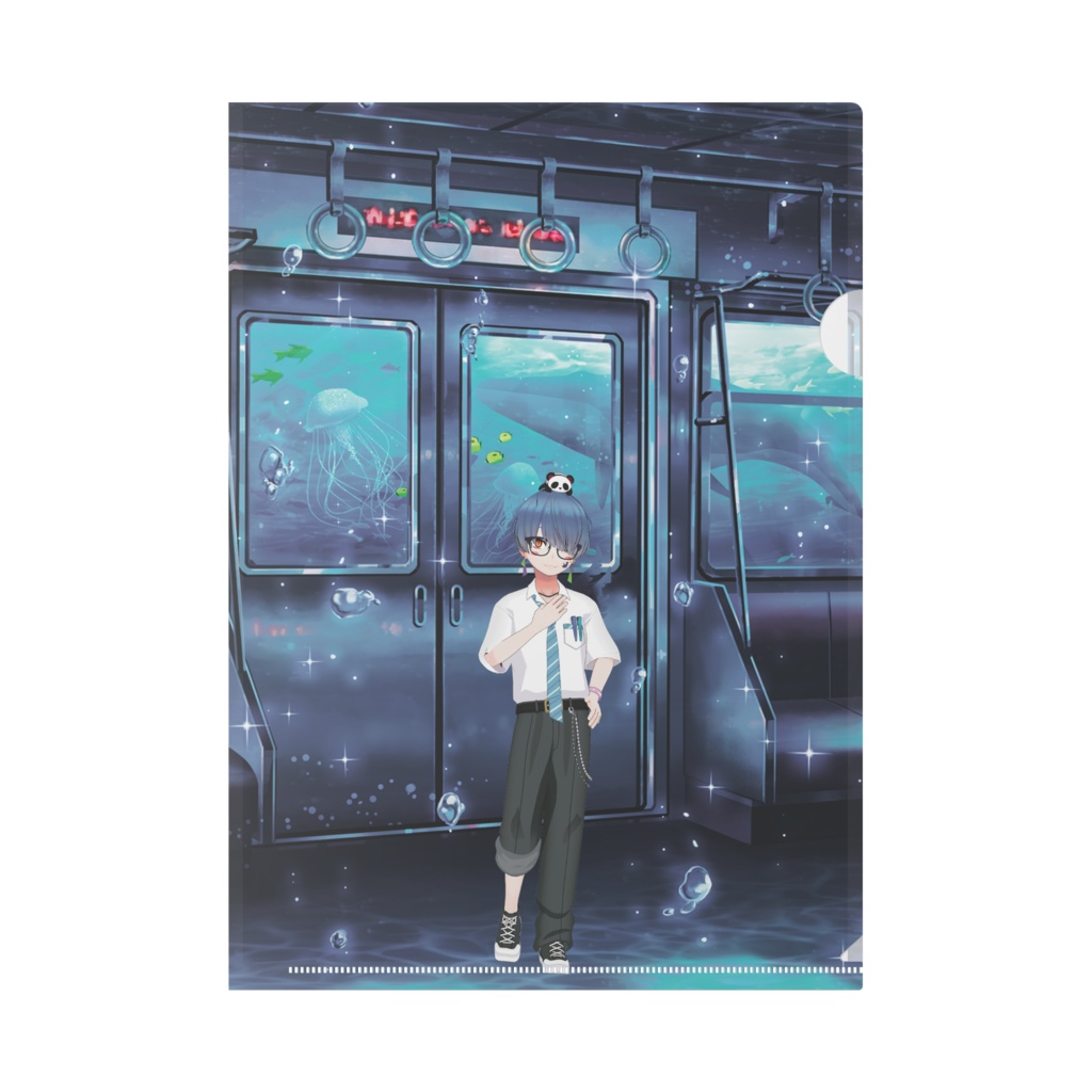 【ハク】02月記念日-クリアファイル-G1105