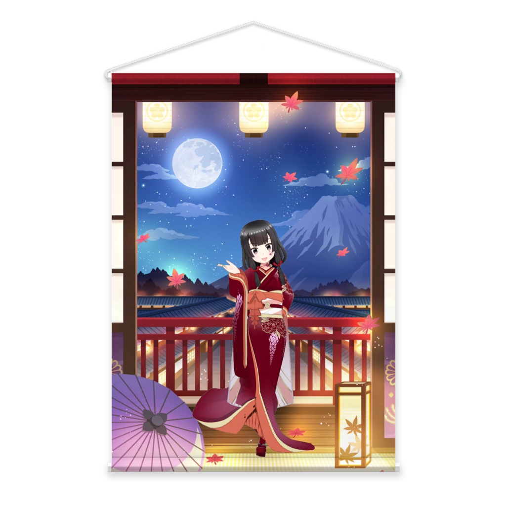 【珀明 朱鸞(香奈)】02月記念日-タペストリー-G1134