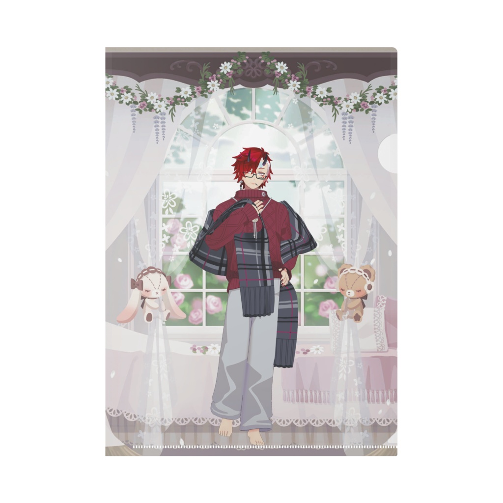 【秋羅@お絵描きの民】02月記念日-クリアファイル-G1154