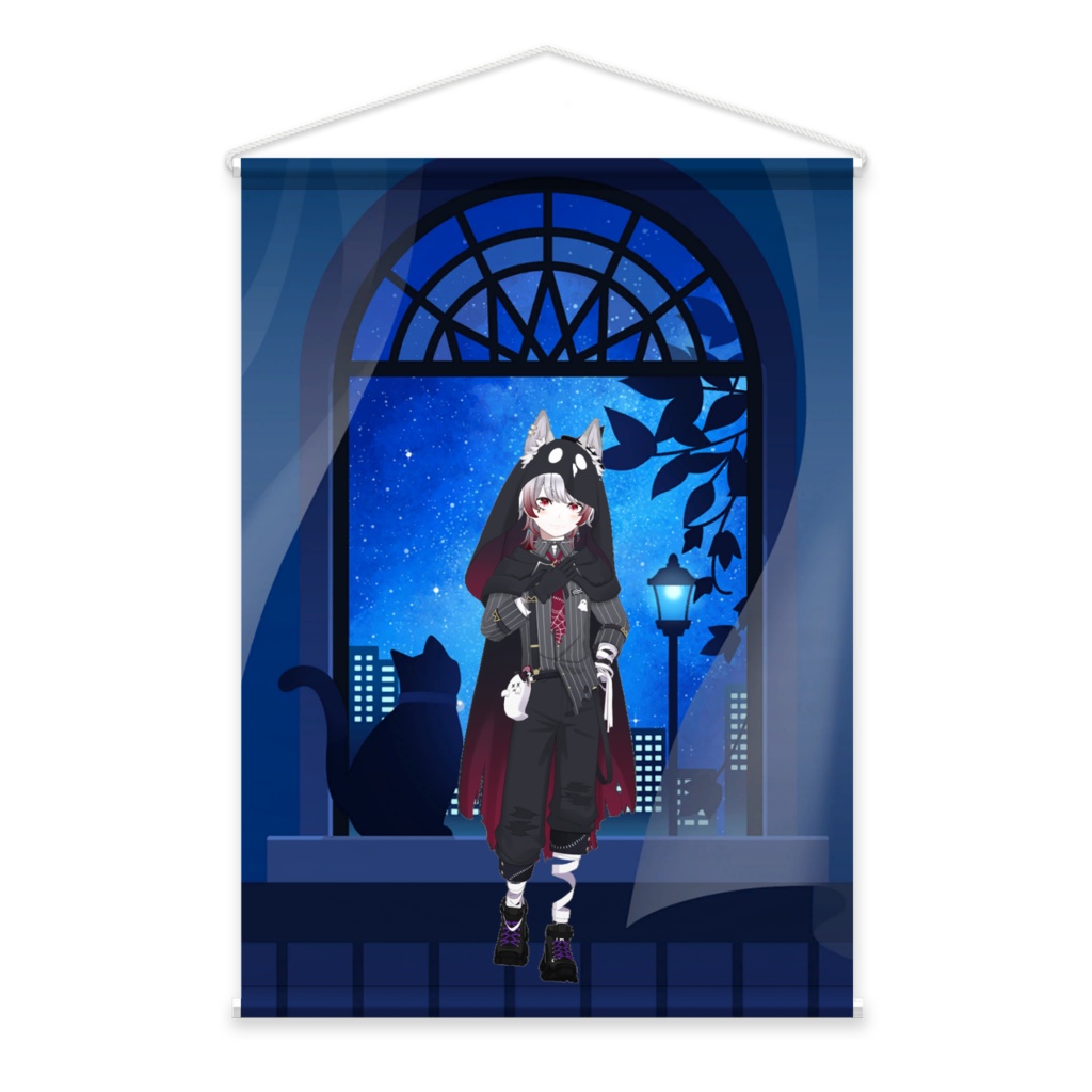 【水鏡 セシル】02月記念日-タペストリー-G1201