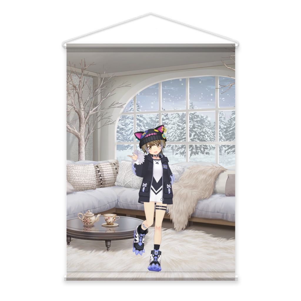 【唐桃ハル】02月記念日-タペストリー-G1261