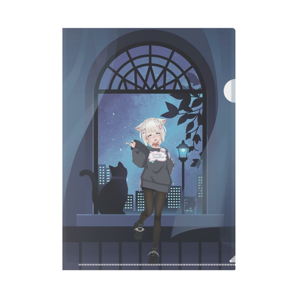 【にゃむ】02月記念日-クリアファイル-G1288