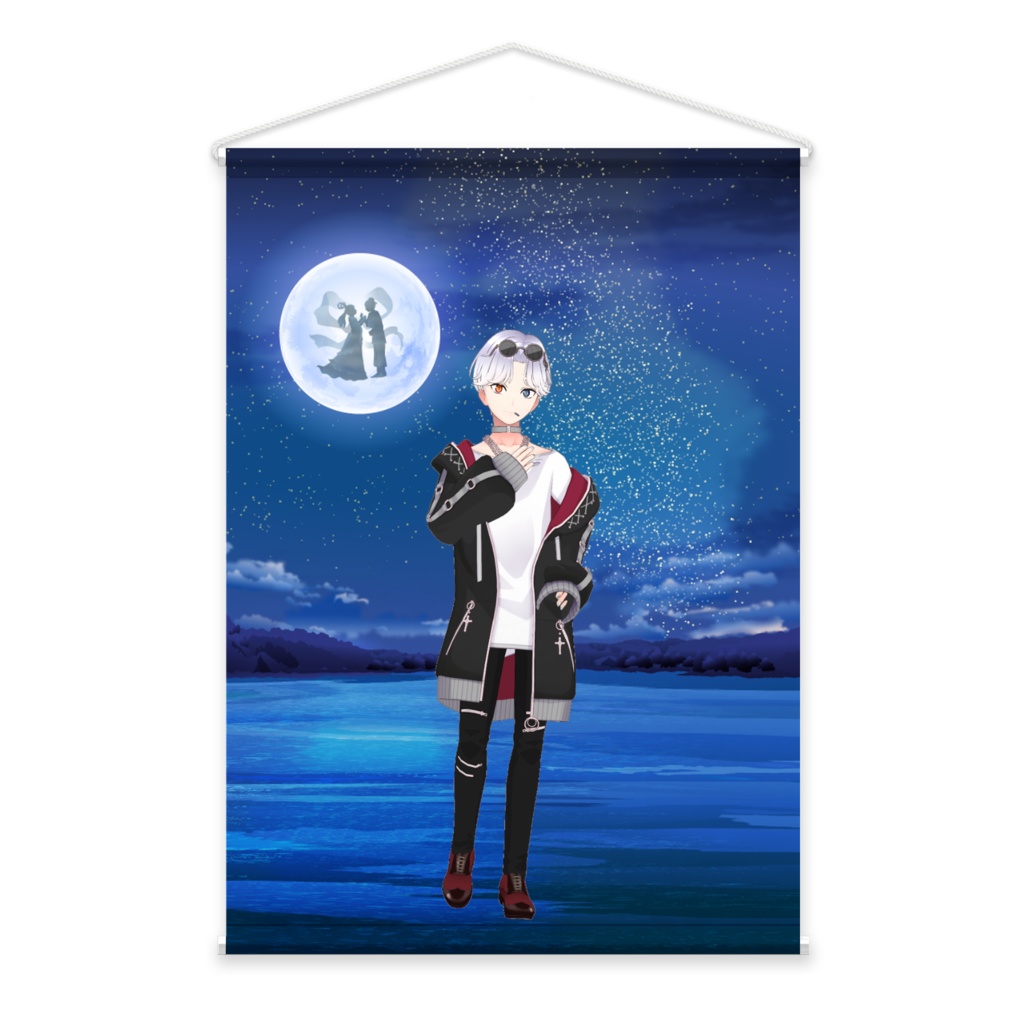 【もっち餅のこう】02月記念日-タペストリー-G1127