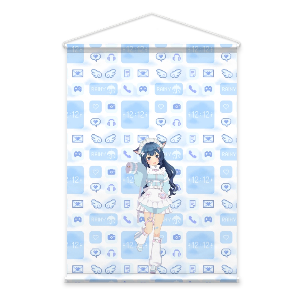 【高菜うめ】02月記念日-タペストリー-G1212