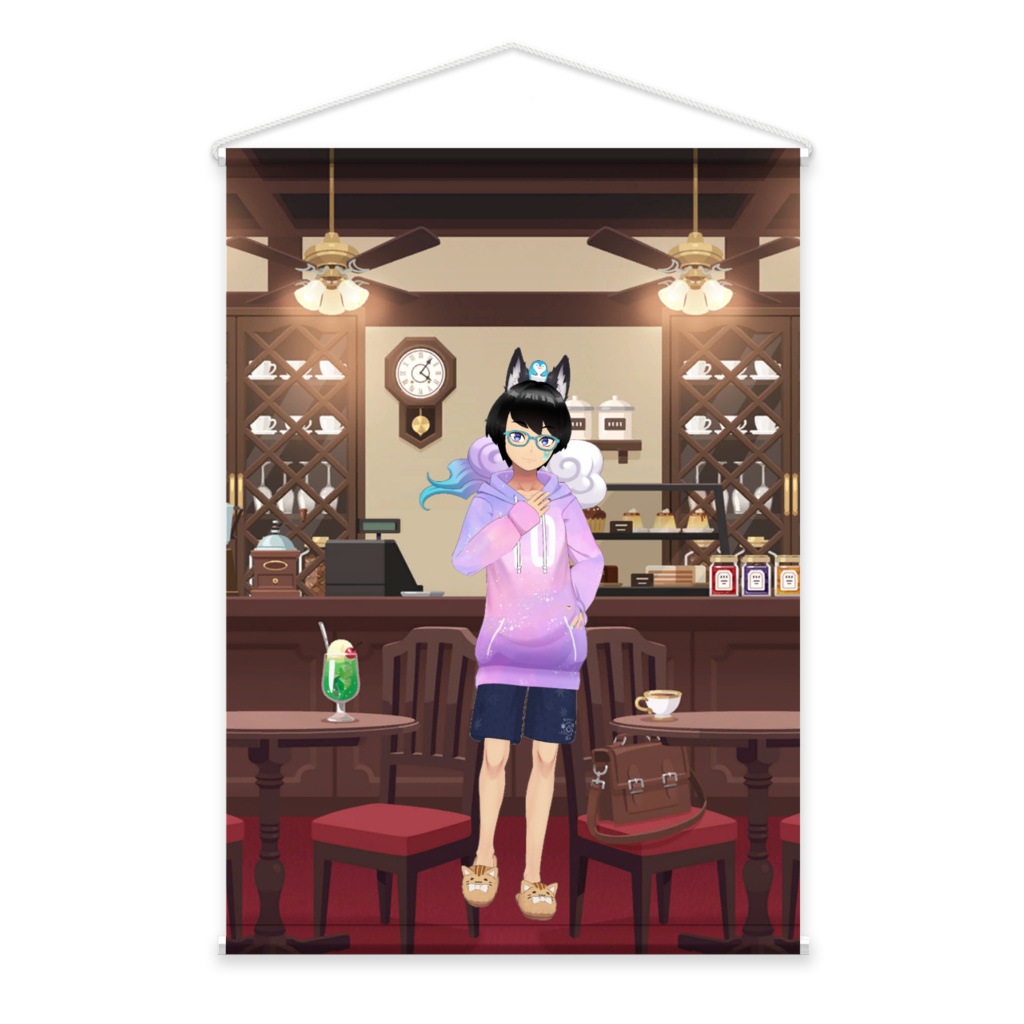 【れむるか】02月記念日-タペストリー-G1225