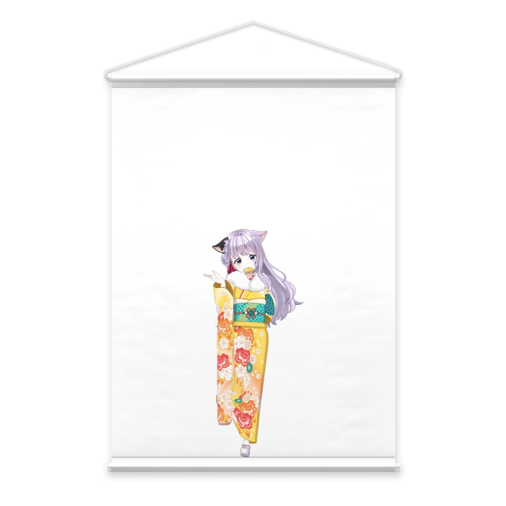 【ゆきんこ】02月記念日-タペストリー-G1250