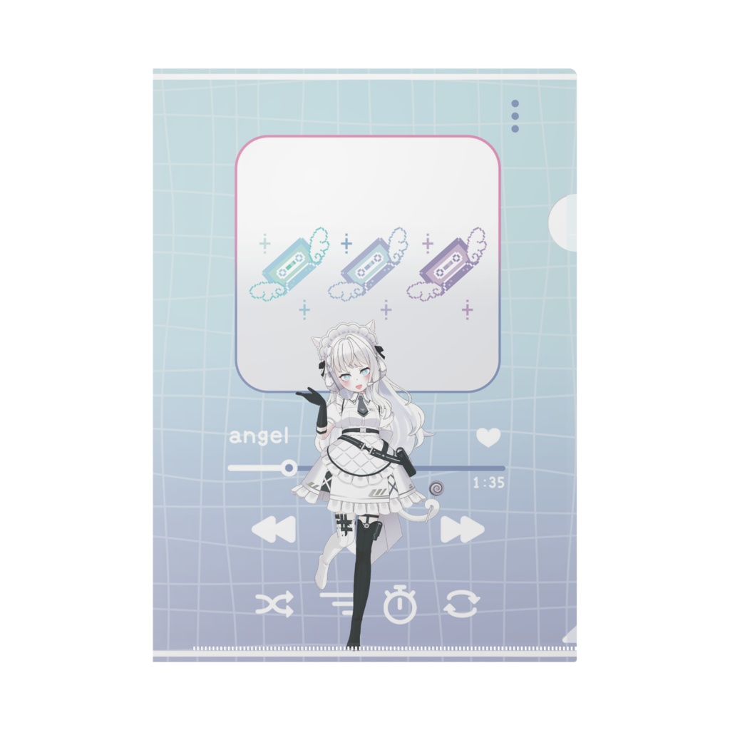 【るるぽにょ】02月記念日-クリアファイル-G1295