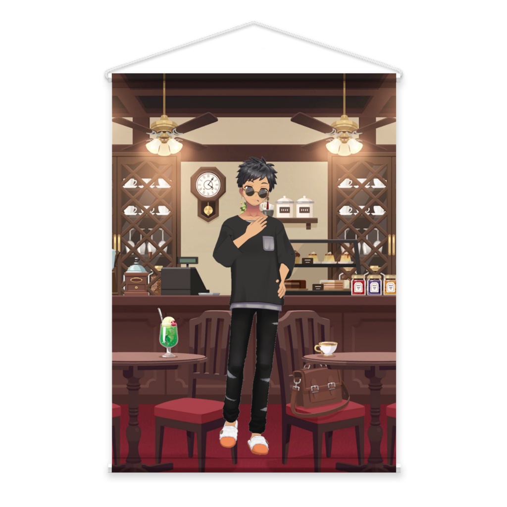 【テルモ 工場長】02月記念日-タペストリー-G1341