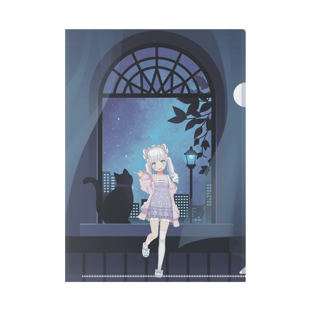 【のらのみけ】02月記念日-クリアファイル-G1354