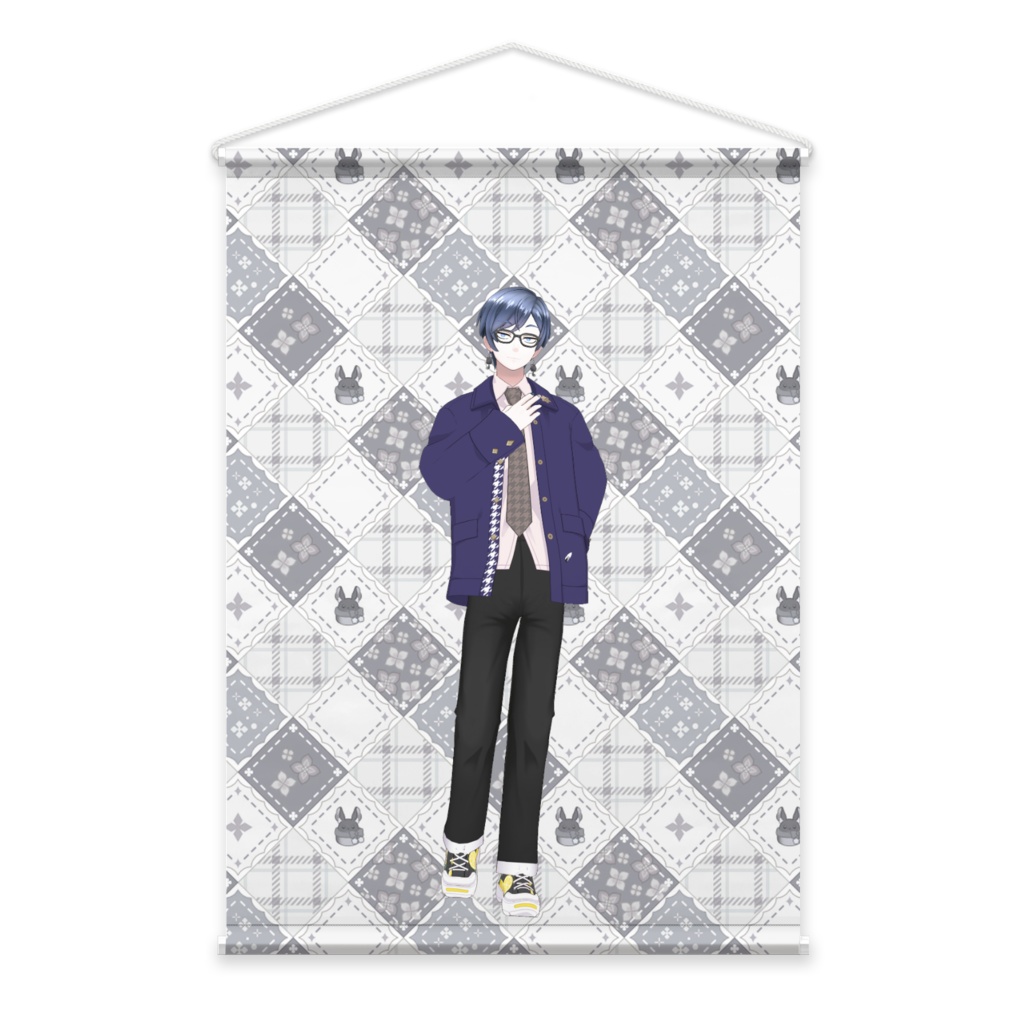 【かつらぎれい】02月記念日-タペストリー-G1352