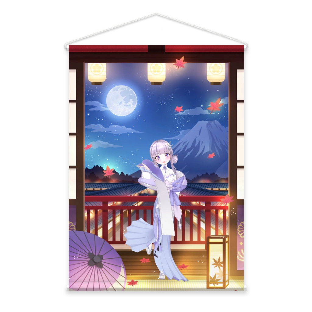 【月見里かぐや】02月記念日-タペストリー-G1355