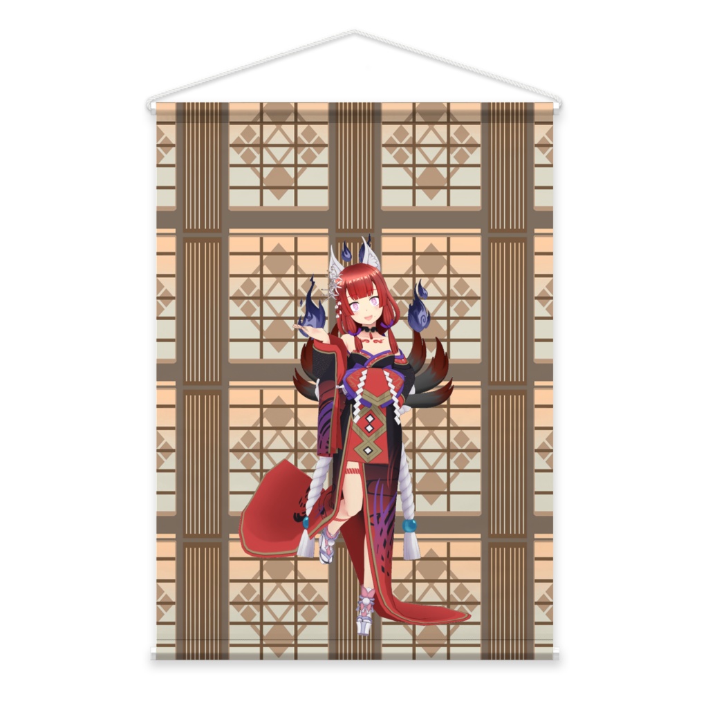 【るぜす】02月記念日-タペストリー-G1357