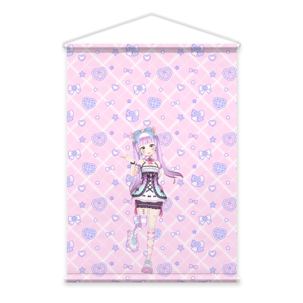 【猫田みやび】02月記念日-タペストリー-G1376