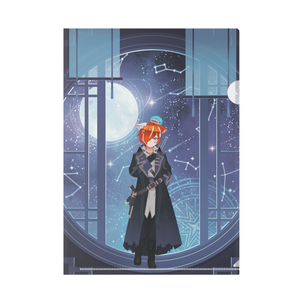 【虎月カイト】02月記念日-クリアファイル-G1386