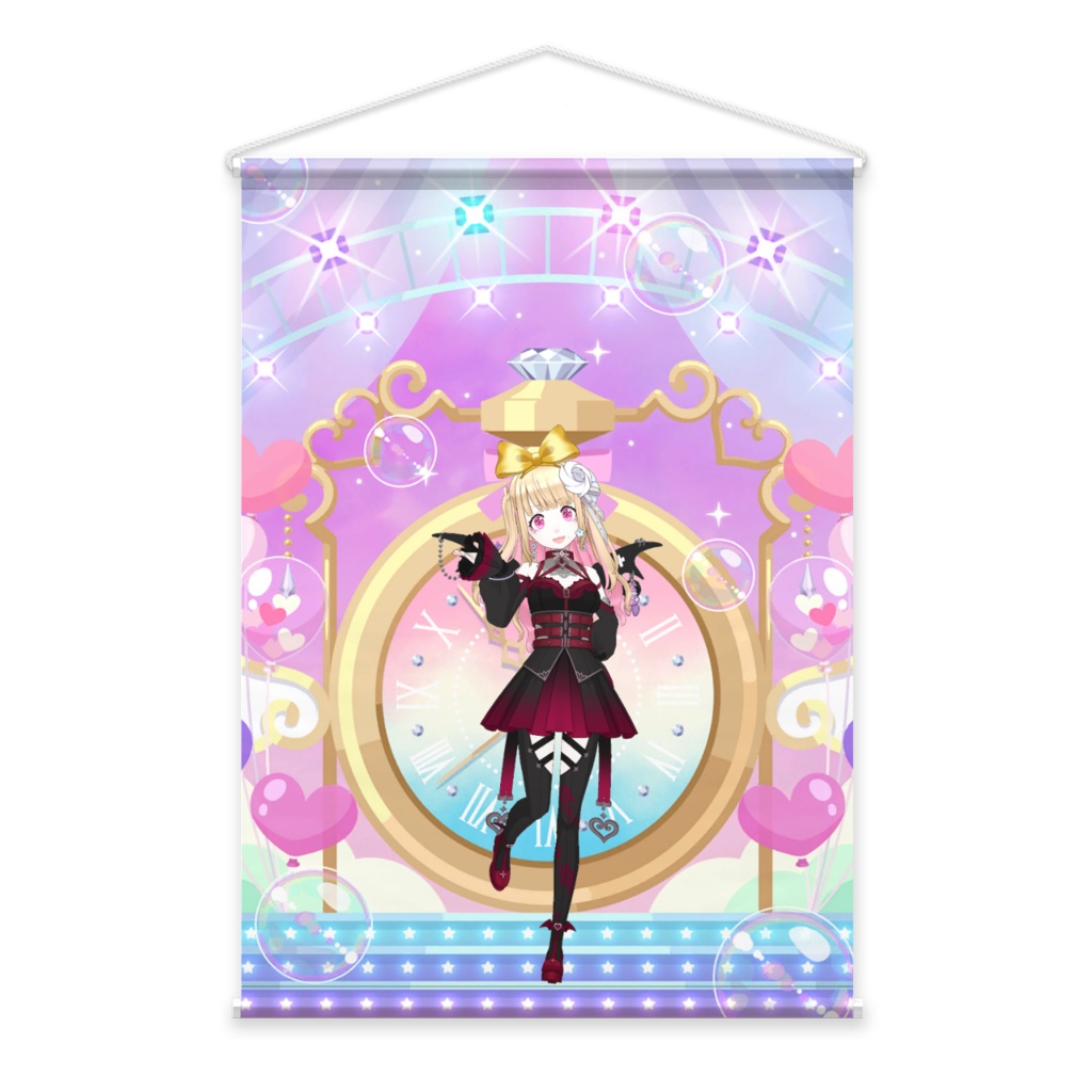 【姫咲 結華】02月記念日-タペストリー-G1393