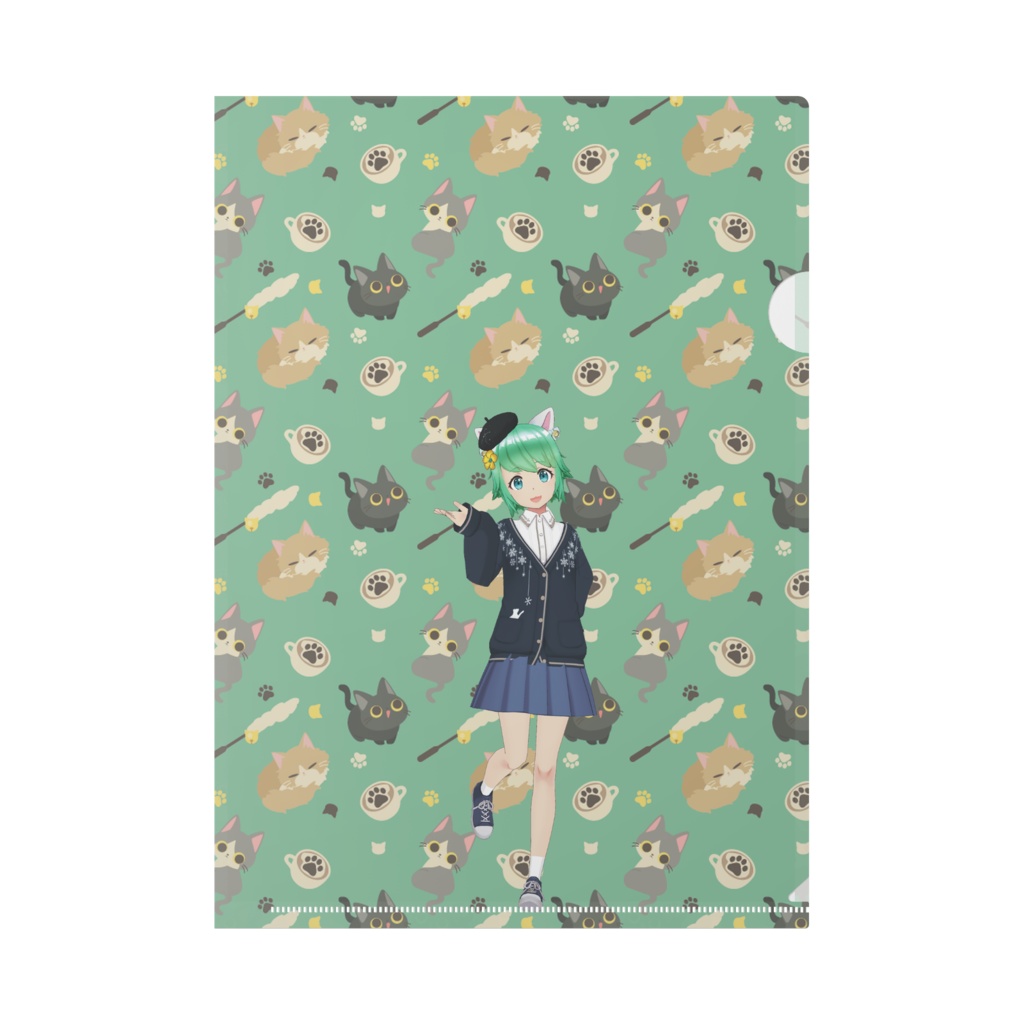 【ななほしあおは】02月記念日-クリアファイル-G1411