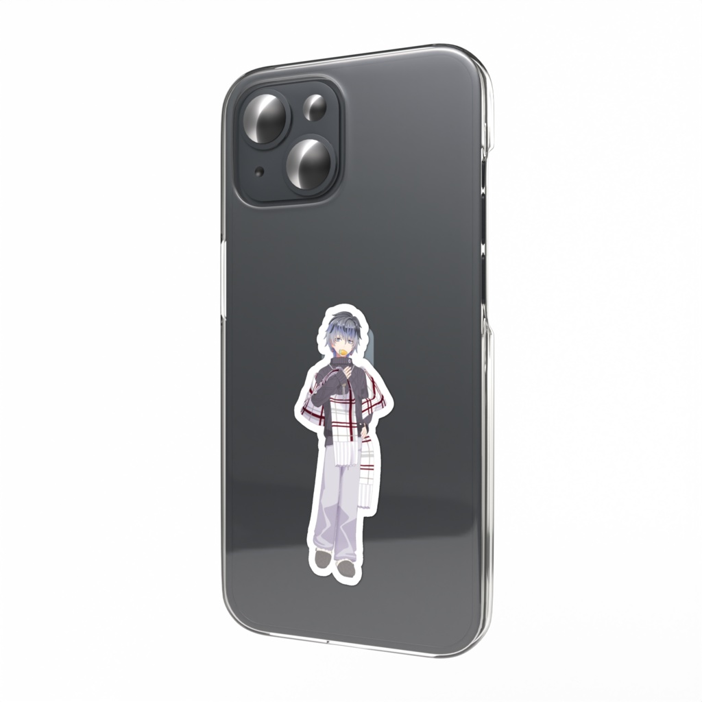 【しろ。】02月記念日-スマホステッカーG1406