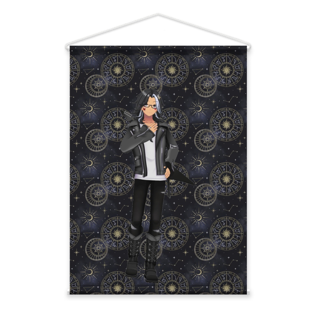 【きらり流星】02月記念日-タペストリー-G1417