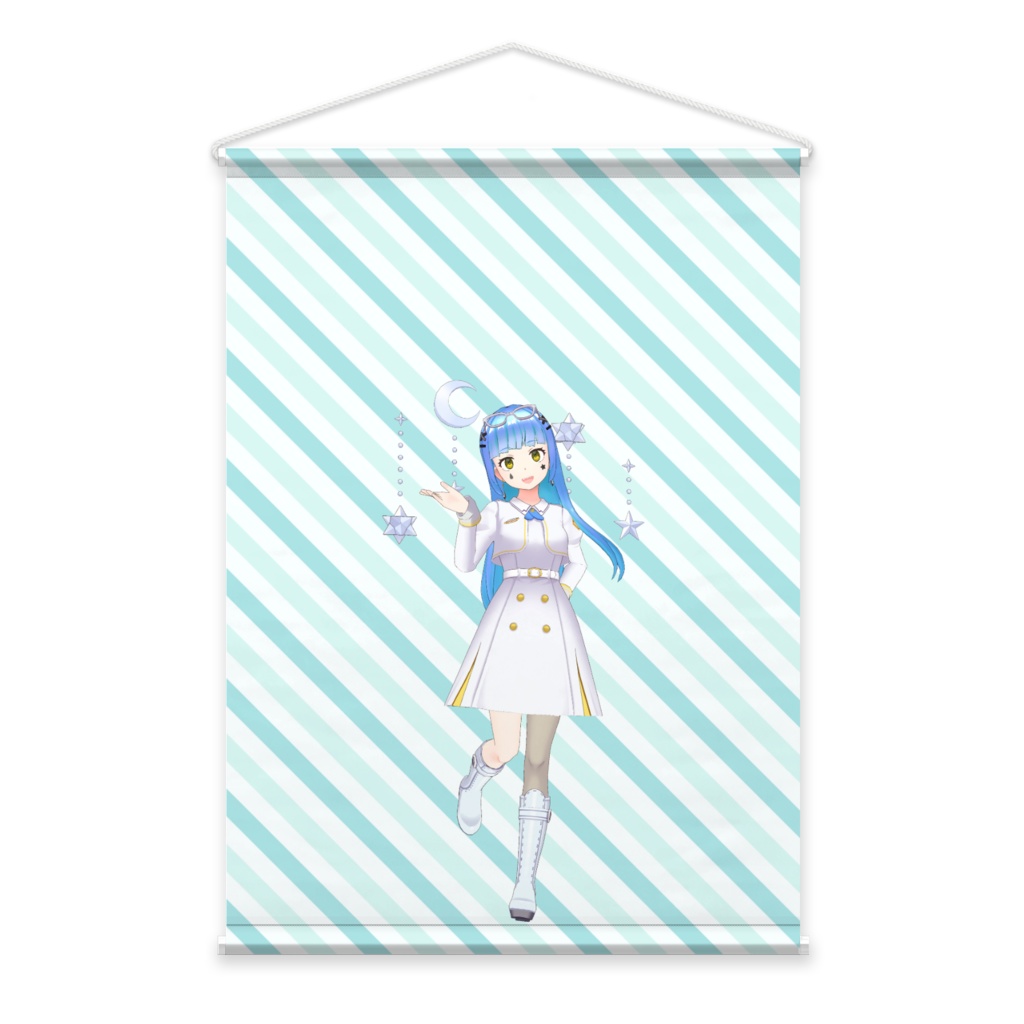 【月乃夜也】02月記念日-タペストリー-G1470