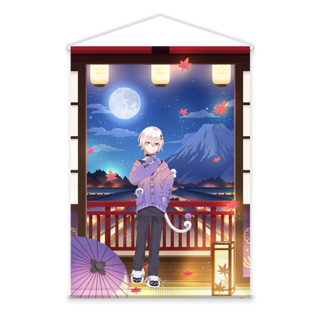 【桜桃音  雪丸】02月記念日-タペストリー-G1449