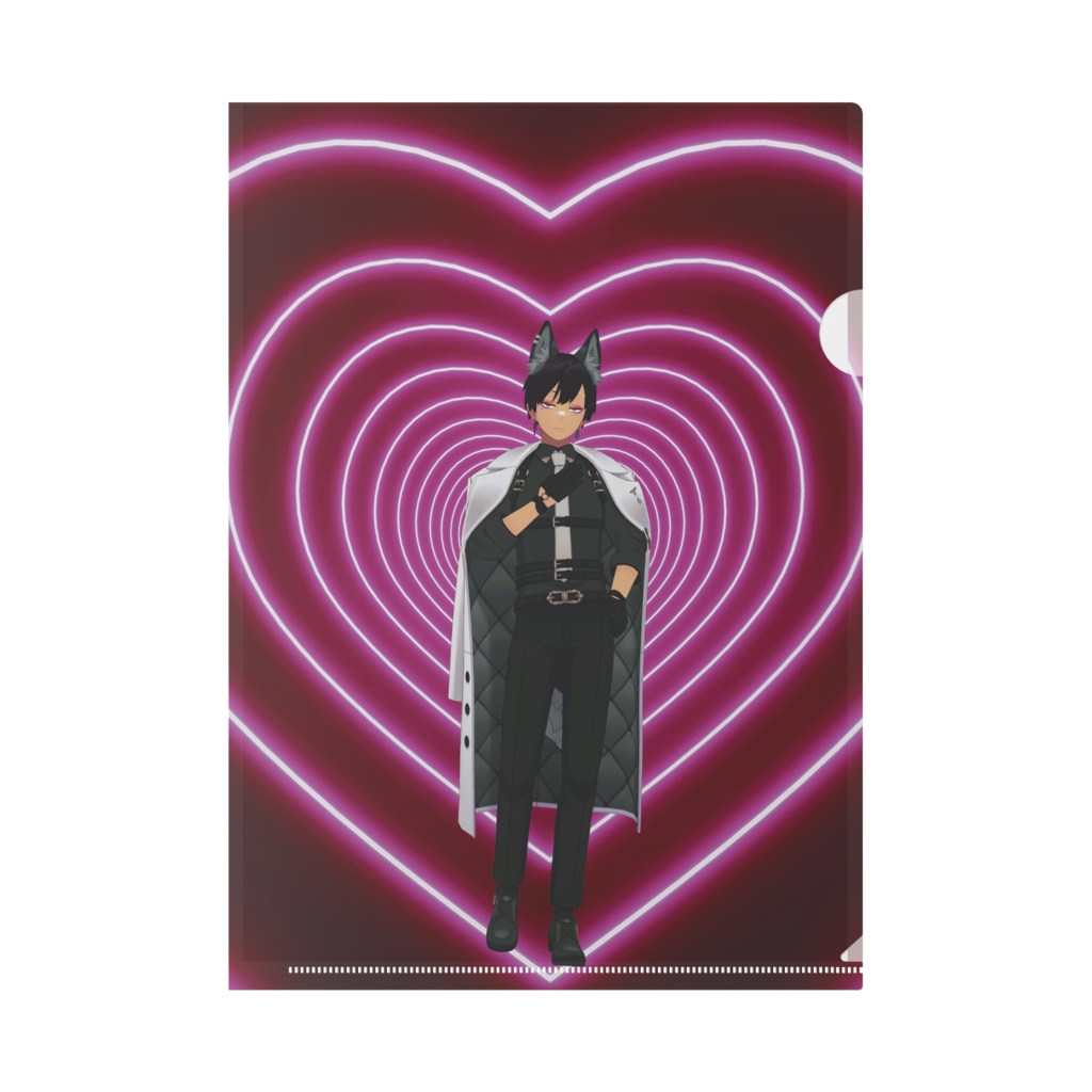 【クロ@黒い何か】02月記念日-クリアファイル-G1467