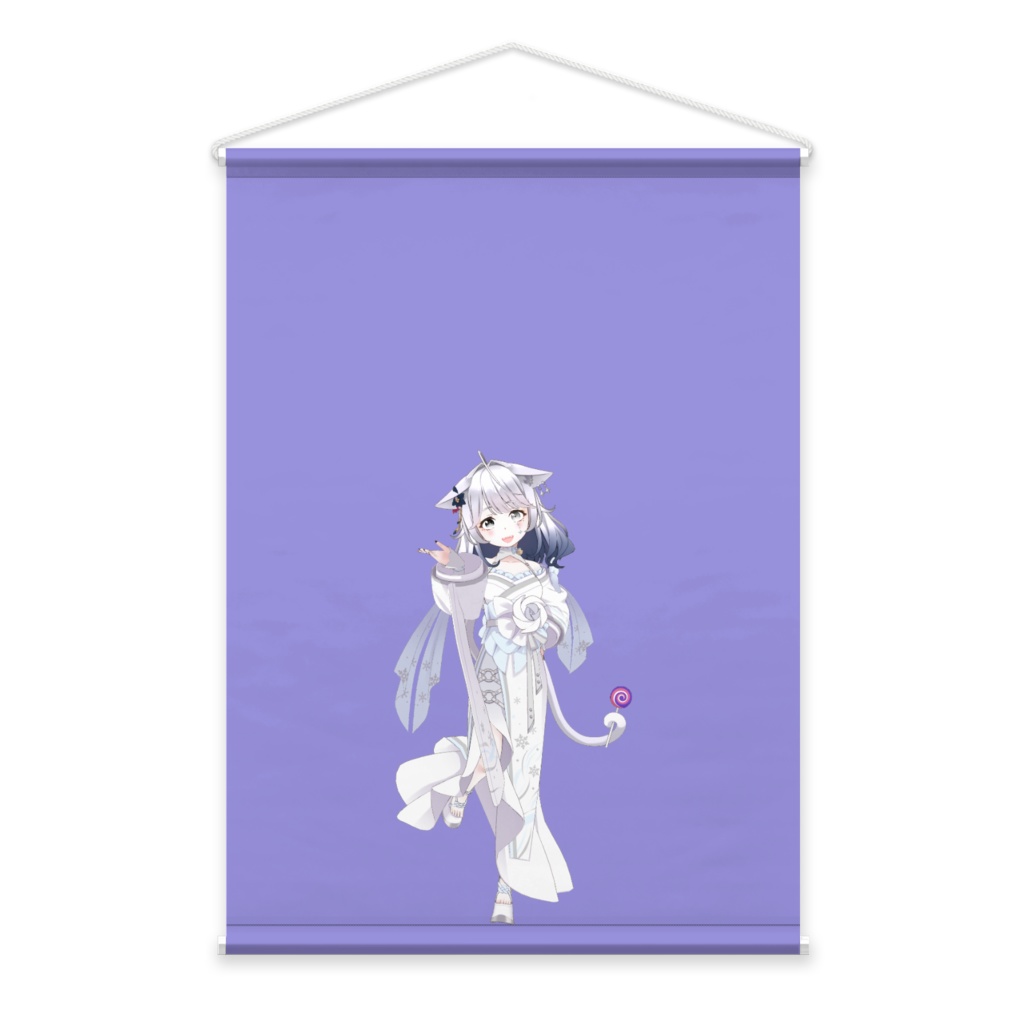 【白亜遥瑠 】02月記念日-タペストリー-G0611