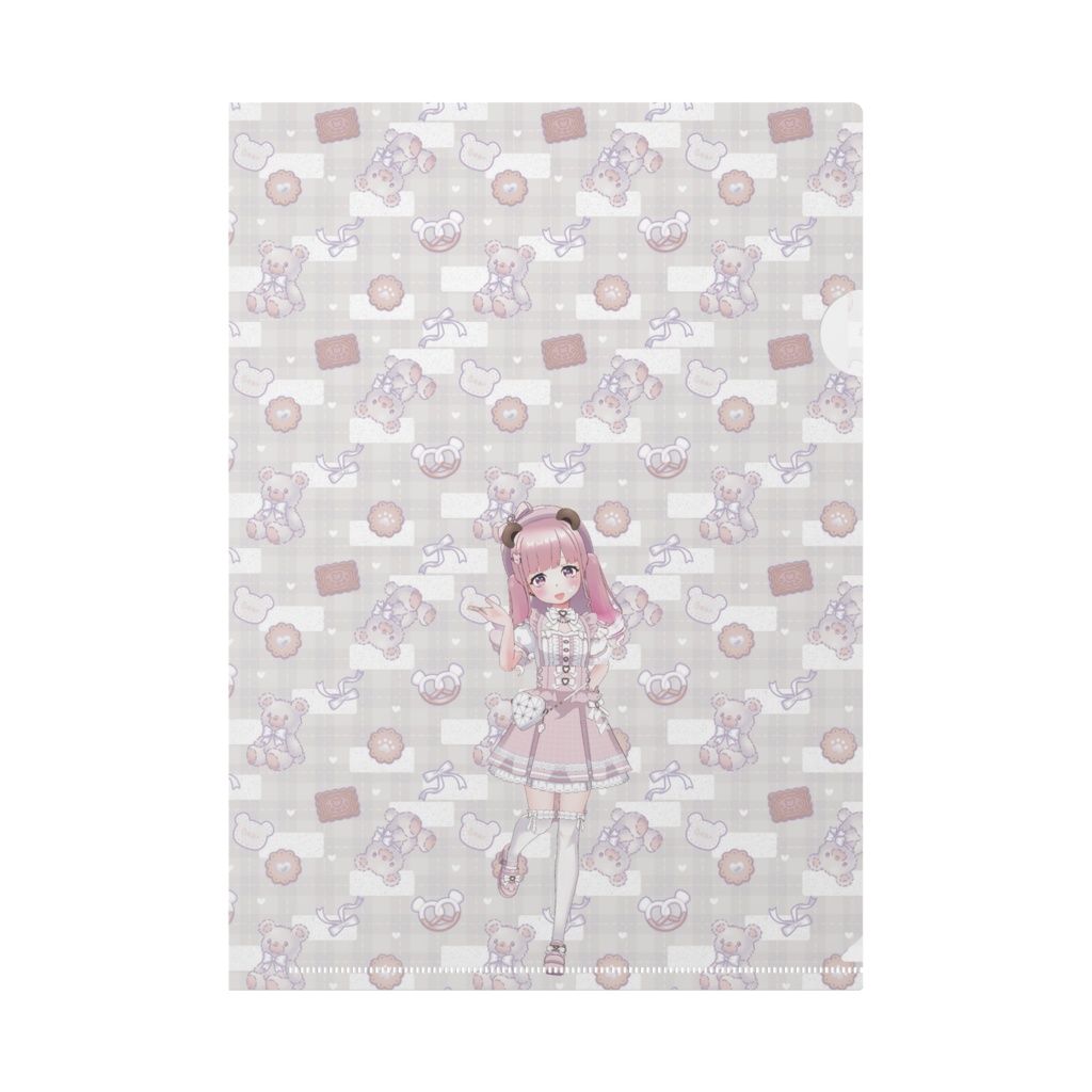 【もも】02月記念日-クリアファイル-G0639