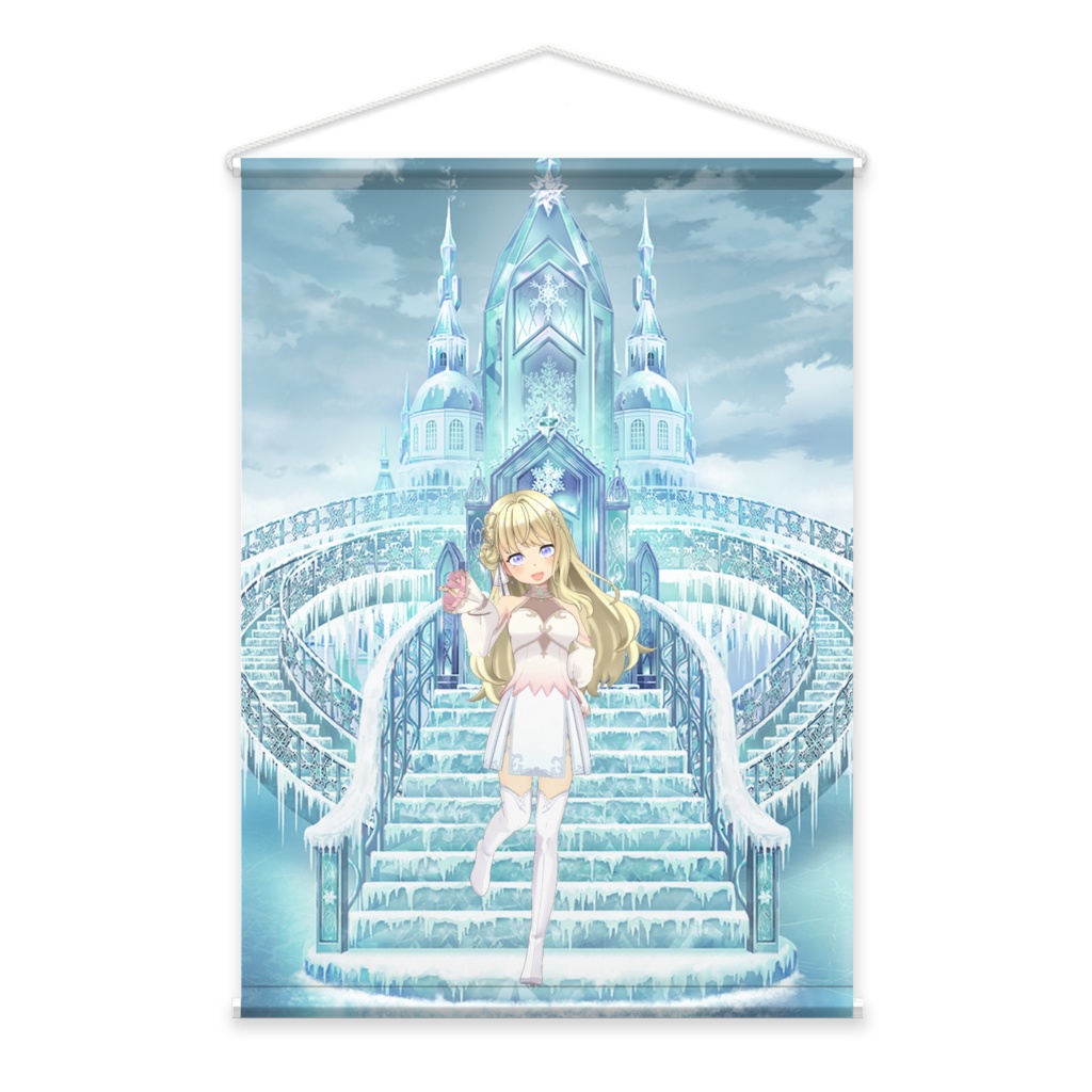 【柚月羽花】02月記念日-タペストリー-G0677