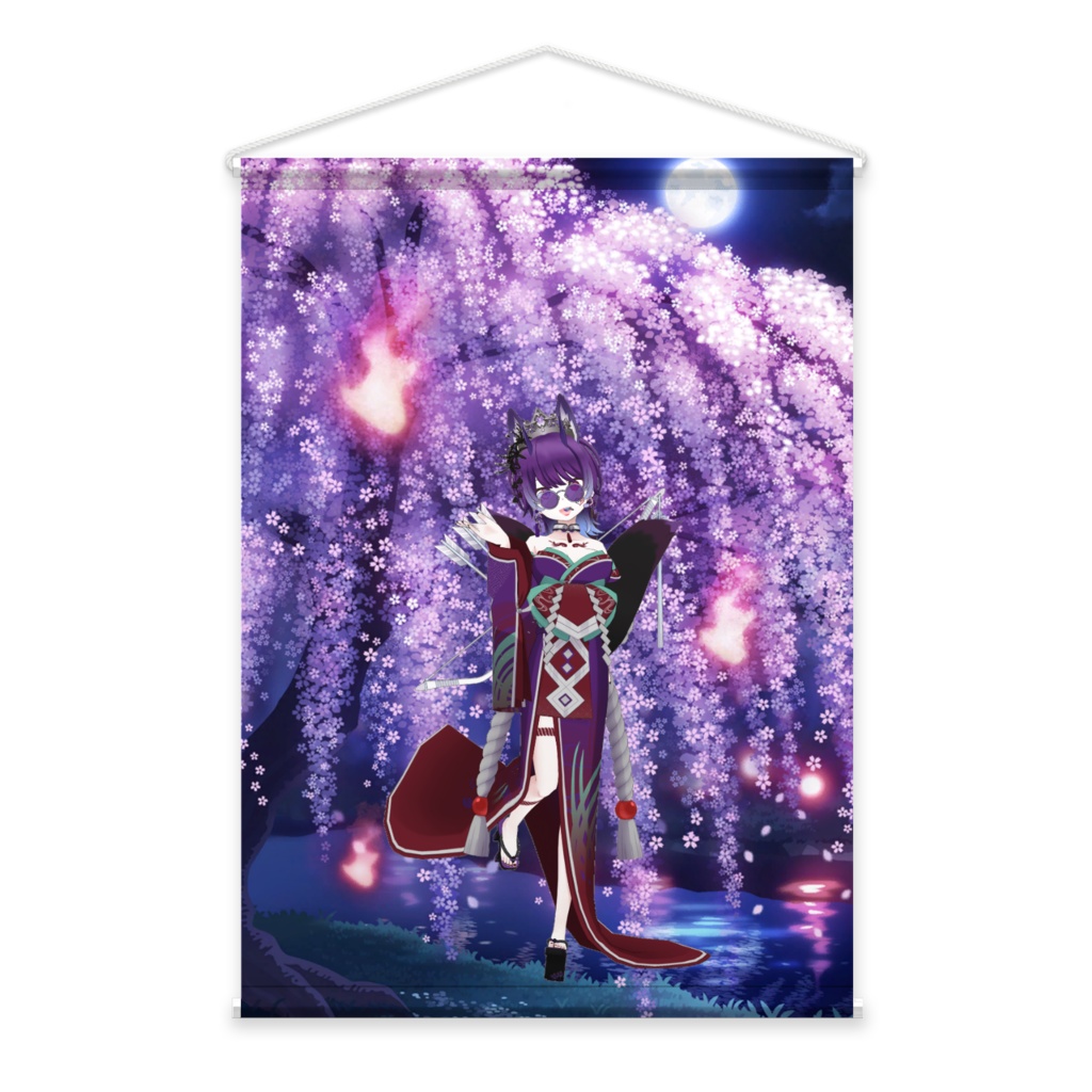 【のん茶】02月記念日-タペストリー-G0680