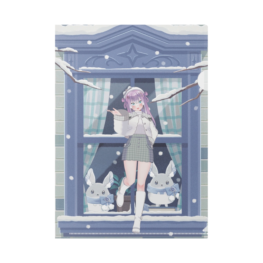 【結々あみ】02月記念日-クリアファイル-G0684