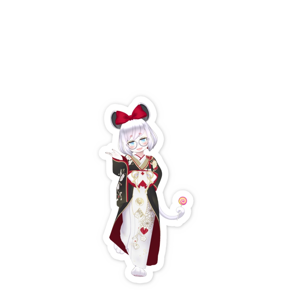 【はろけろ】02月記念日-スマホステッカーG0691