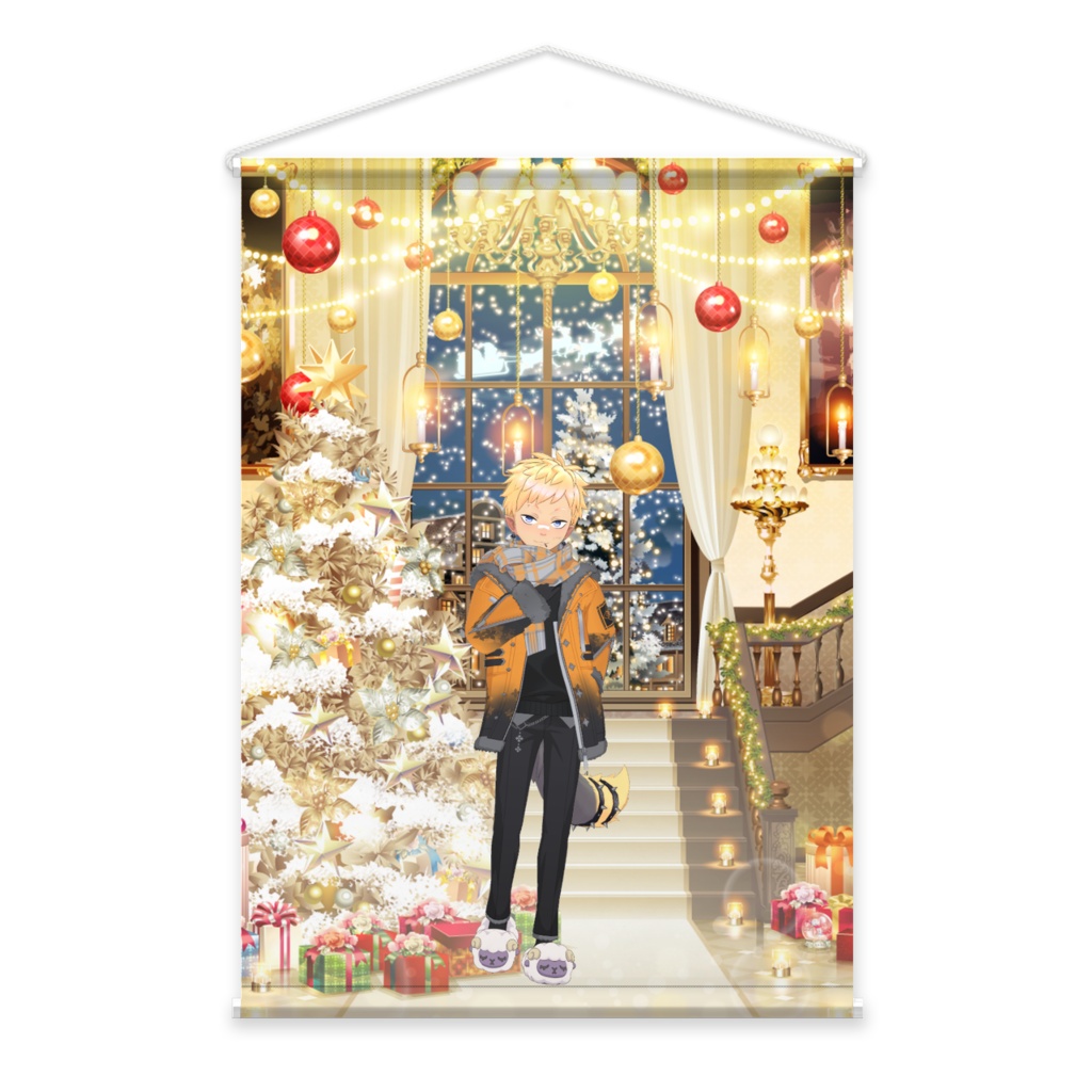 【らいた】02月記念日-タペストリー-G0708