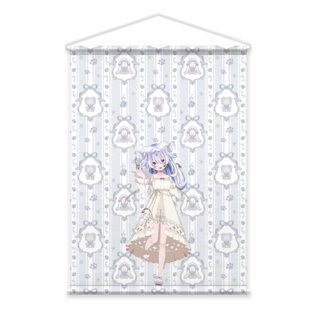 【白神 蒼羅】02月記念日-タペストリー-G0716