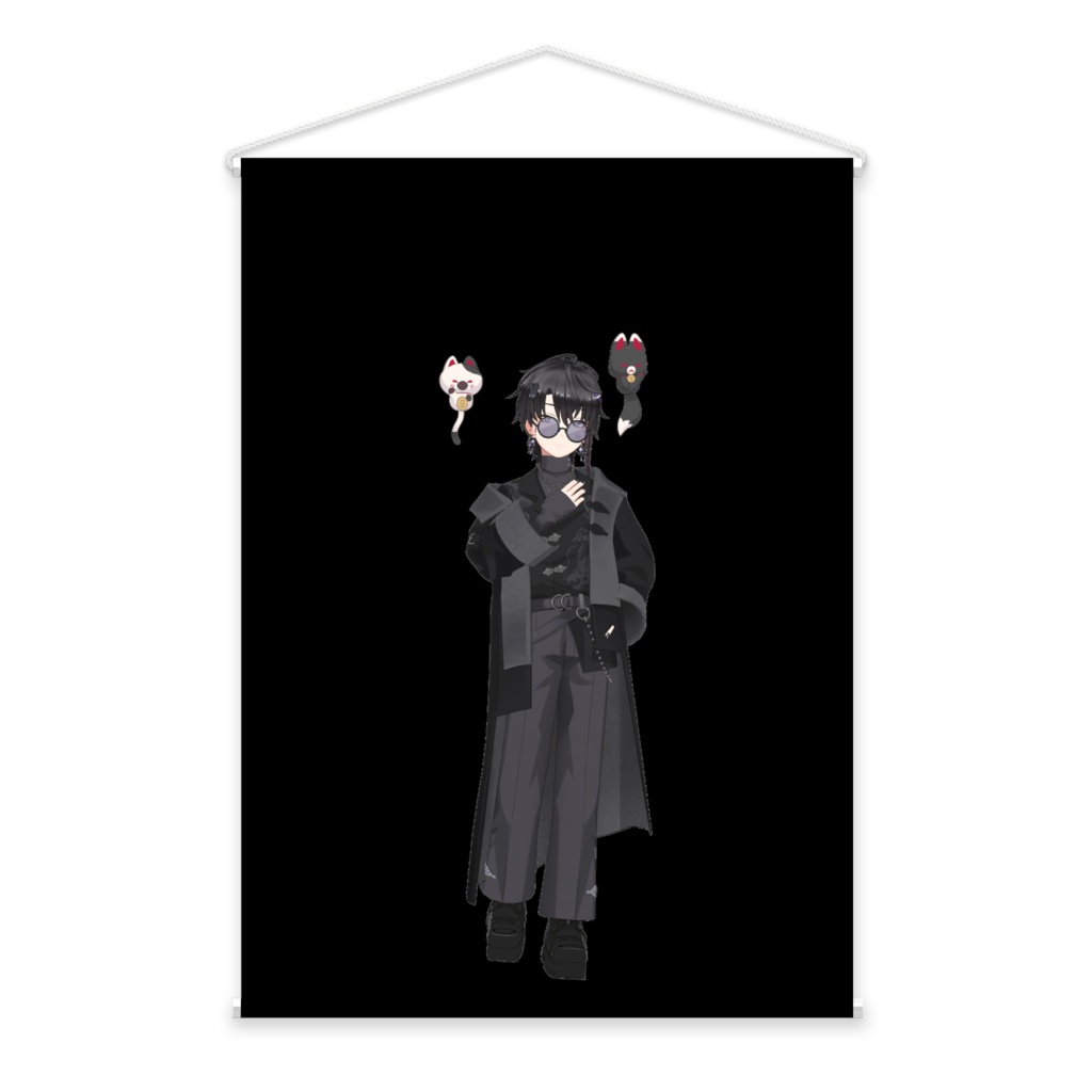 【ｸｴｯ】02月記念日-タペストリー-G0720