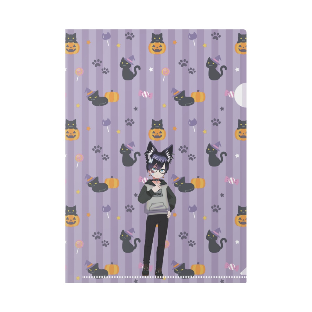 【猫又狼】02月記念日-クリアファイル-G0729