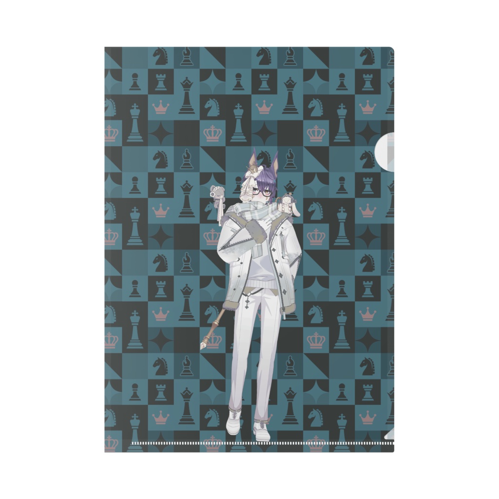 【夜桜狛瑠】02月記念日-クリアファイル-G0730