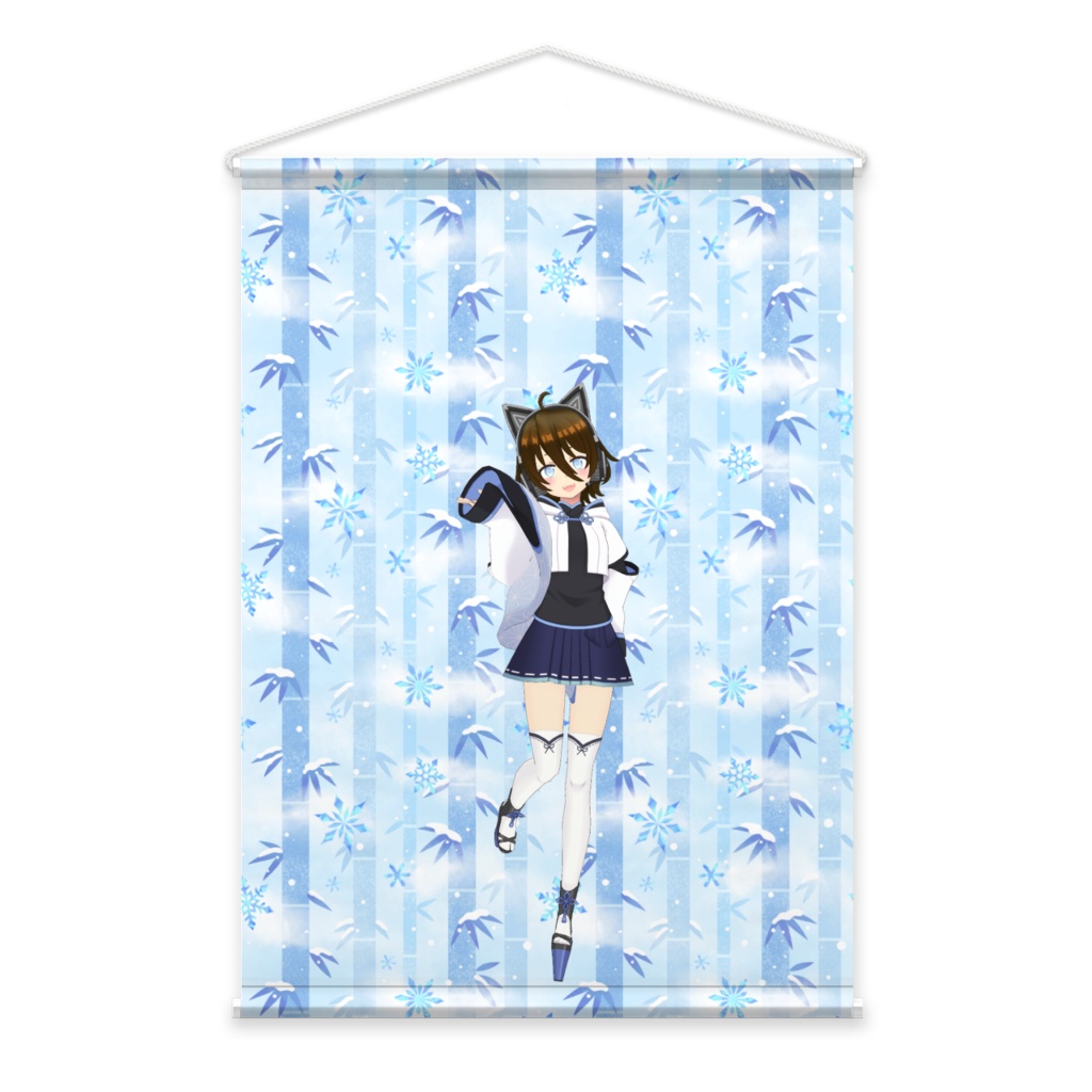 【夜桜ゆきな】02月記念日-タペストリー-G0734