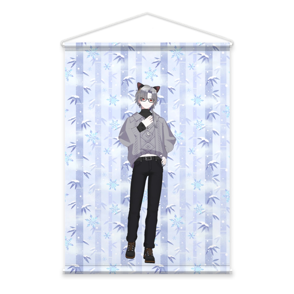 【如月澪】02月記念日-タペストリー-G0733