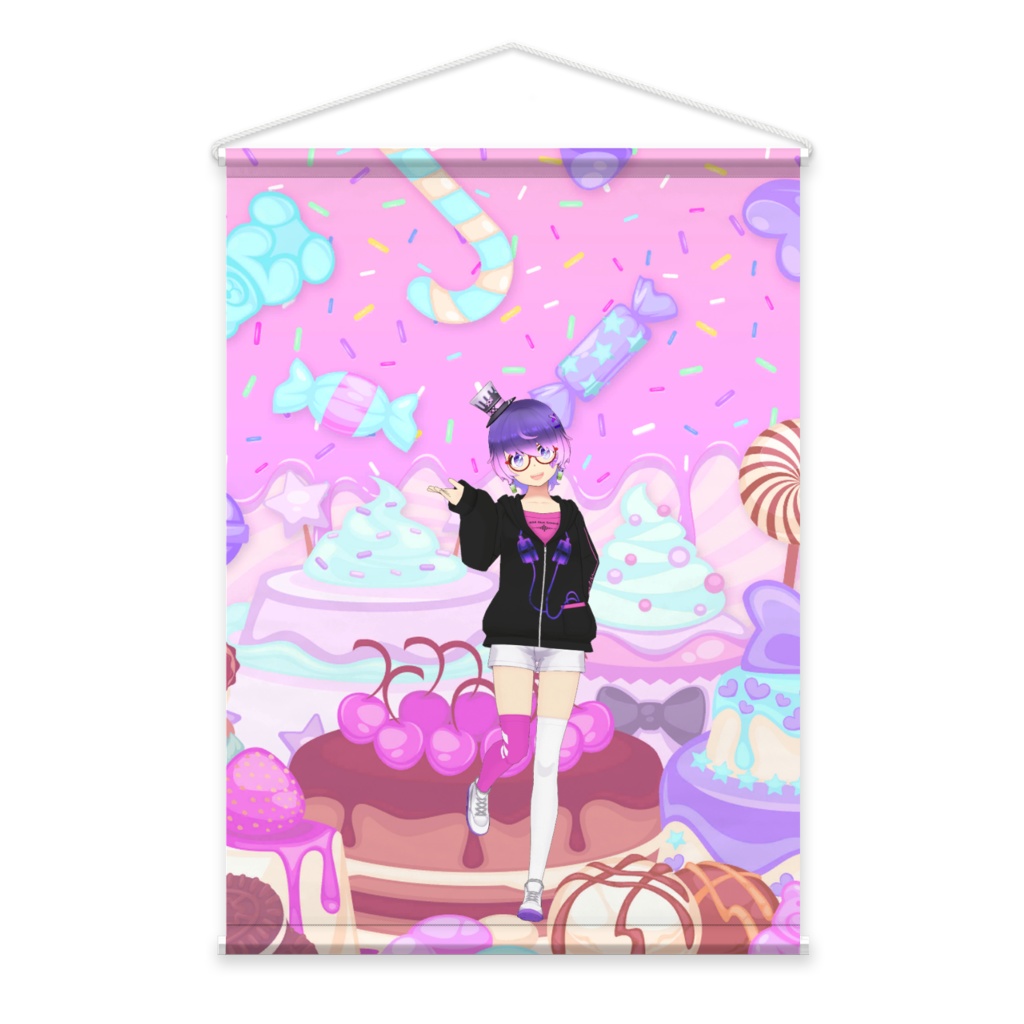 【名護あんこ】02月記念日-タペストリー-G0741