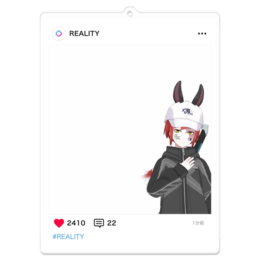 【RedMoonYT】02月記念日-フィード風アクキーG0745