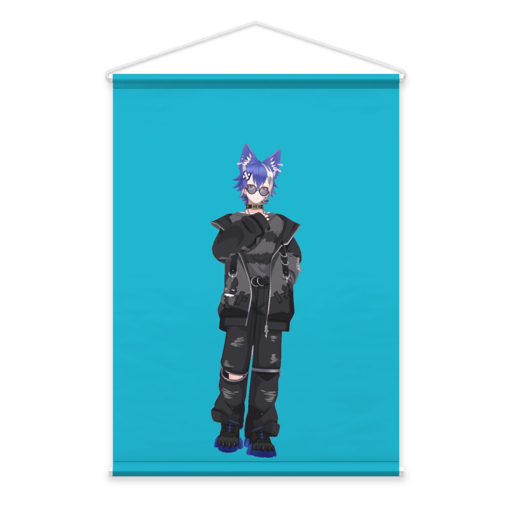 【桃宮 ねむ】02月記念日-タペストリー-G0751