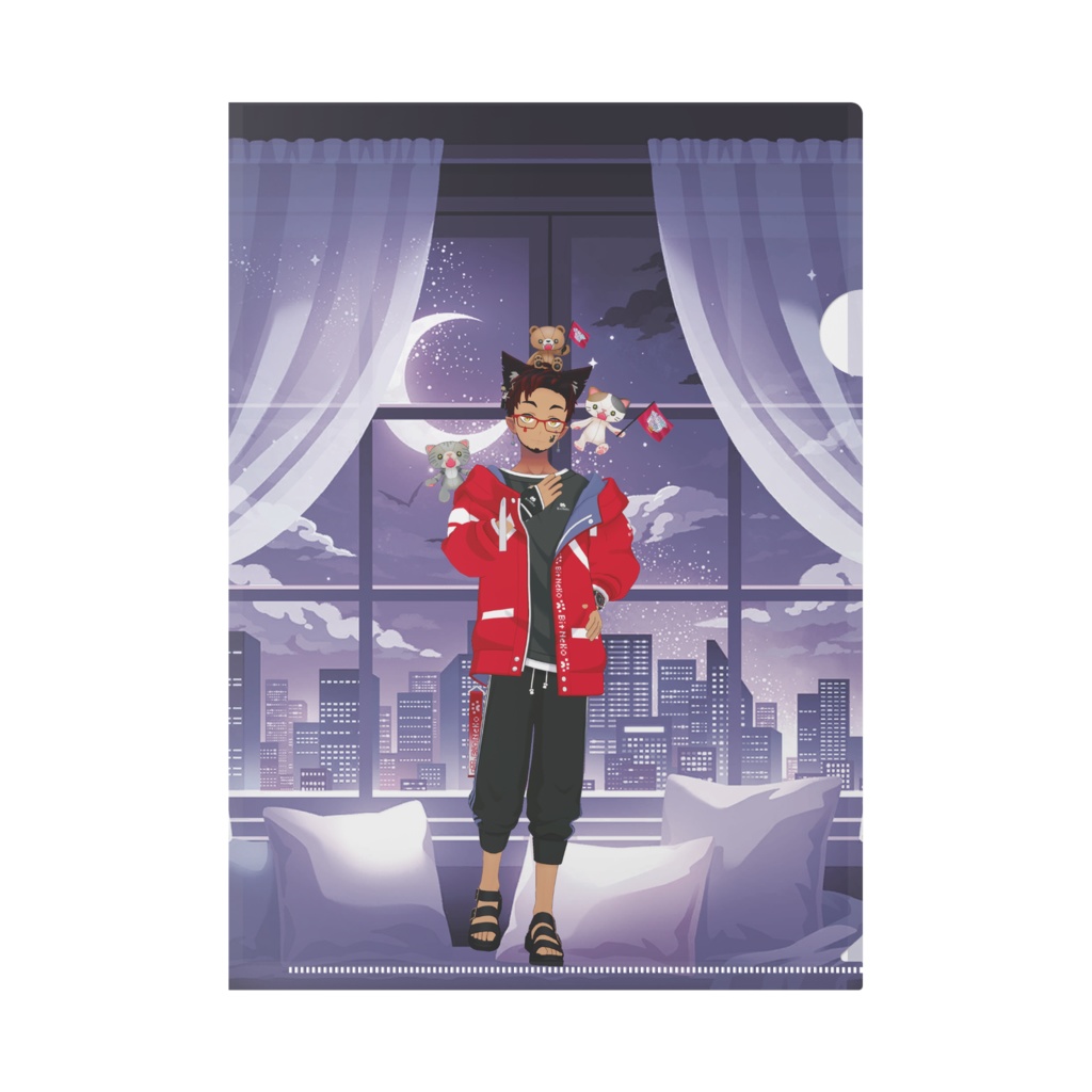 【社畜まさちか】02月記念日-クリアファイル-G0828