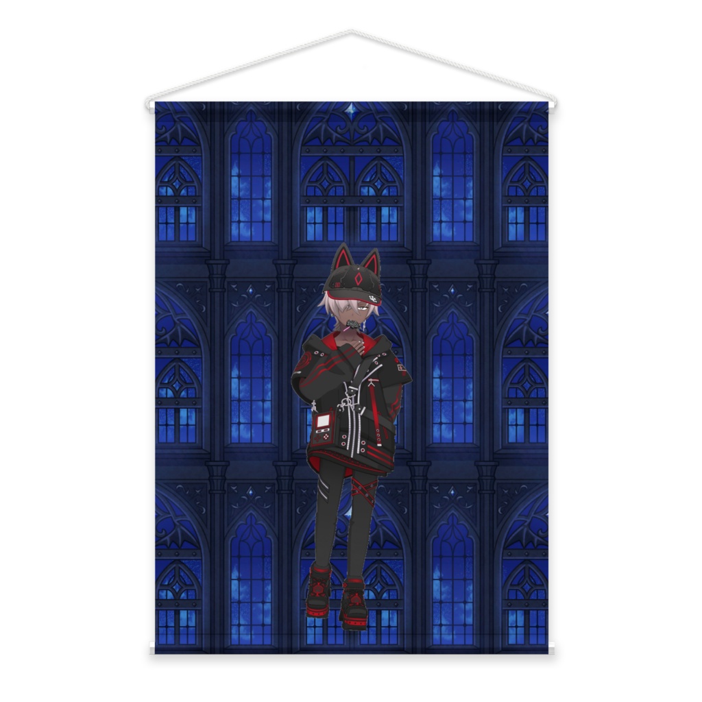 【ななほし⁉】02月記念日-タペストリー-G0821