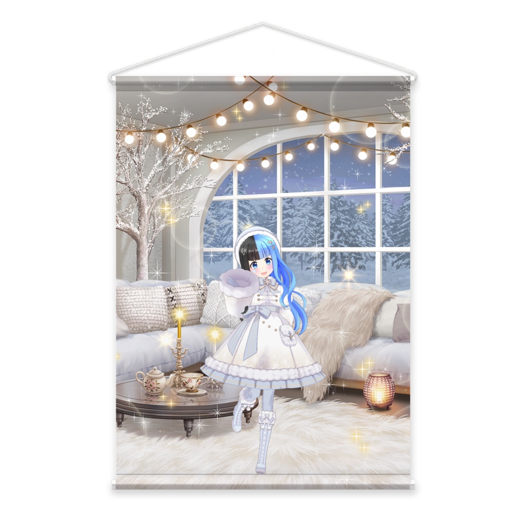 【天野 音愛】02月記念日-タペストリー-G0849