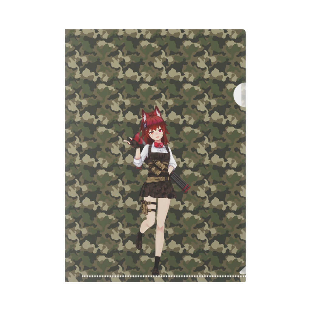 【銃狗なおろく】02月記念日-クリアファイル-G0863