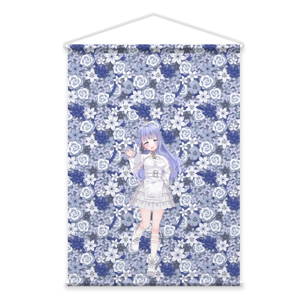 【那葵】02月記念日-タペストリー-G0870
